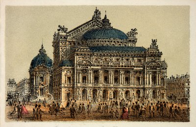 Paris, em 1874: A nova Ópera (Opera garnier), Colecção Privada de Anonymous Anonymous