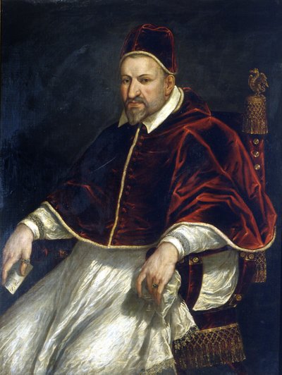 Paulo V (1605 - 1621). Pintura anônima. Roma, Museu de Roma. de Anonymous Anonymous