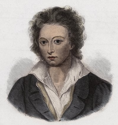 Percy Bysshe Shelley (1792-1822) Poeta inglês... de Anonymous Anonymous