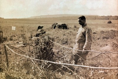 Fotografia de um álbum pessoal de um tenente de infantaria durante os primeiros meses da Primeira Guerra Mundial (1ª, Iere de Anonymous Anonymous