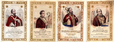Imagem penetrante: "A Eveque de Santa Vigília de Trento (Vigilio di Trento), a Eveque de Santa Eloi de Noyon (Sant