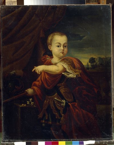 Retrato do czar russo Ivan VI Antonovich (Romanov de Anonymous Anonymous