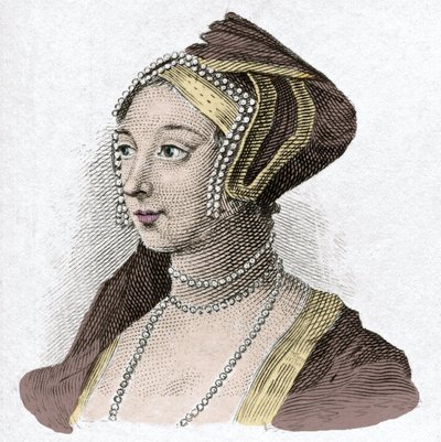 Retrato de Ana de Boleyn (Anna ou Ann Bolin e Anne Bullen) de Anonymous Anonymous