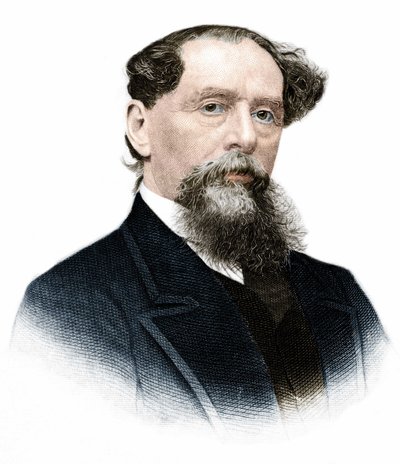 Retrato de Charles Dickens (1812-1870), escritor inglês. de Anonymous Anonymous