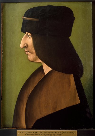 Retrato de Carlos VIII da França (pintura) de Anonymous Anonymous