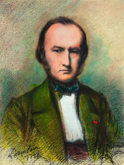 Retrato de Claude Bernard (1813-1878) Médico e Fisiologista, Coleção Privee de Anonymous Anonymous