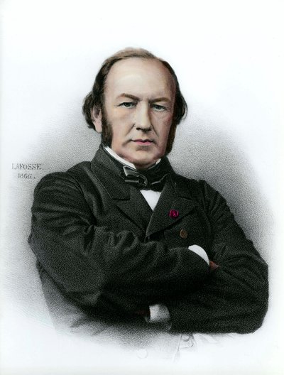 Retrato de Claude Bernard (1813 - 1878) fisiologista francês. de Anonymous Anonymous
