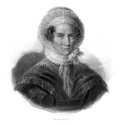 Retrato da Condessa Giuseppa Bellini Tornielli (nee em 1776) em "Retratos e história de homens úteis: homens e mulheres de todos os países e condições, que adquiriram direitos ao reconhecimento dos homens" publicado e propagado pela Societe Monty de Anonymous Anonymous