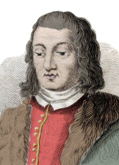 Retrato de Fernão II de Aragão chamado de Católico (1452-1516). Gravura do século XIX. Milanês de Anonymous Anonymous