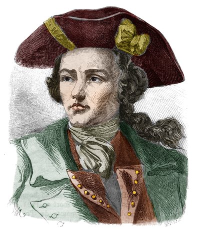 Retrato de Jacques Cassard, marinheiro francês de Anonymous Anonymous