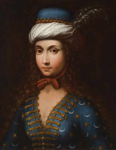 Retrato de Lady Mary Wortley Montagu (1689-1762) par Anônimo de Anonymous Anonymous