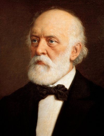 Retrato de Lajos Kossuth (1802-1894), patriota húngaro e político de Anonymous Anonymous