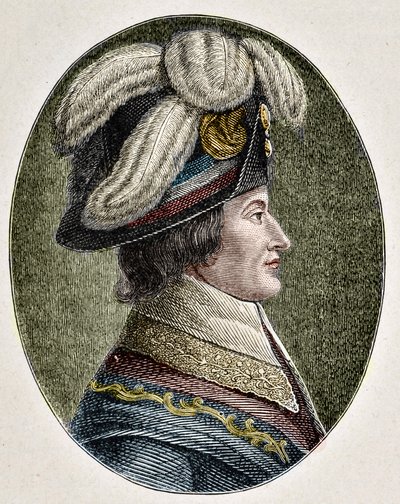 Retrato de Lazarus Nicolas Marguerite Carnot (1753-1823), político francês. de Anonymous Anonymous