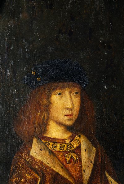Retrato de Filipe I de Castela, conhecido como O Belo, rei consorte de Castela e Leão de Anonymous Anonymous