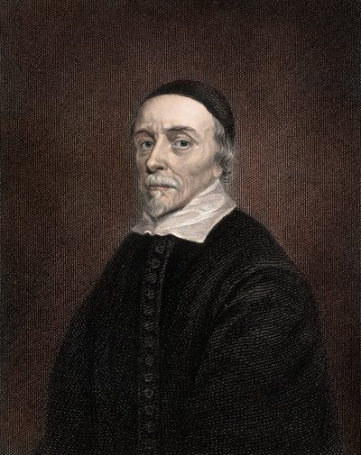 Retrato do médico inglês Sir William Harvey 1578-1657 de Anonymous Anonymous
