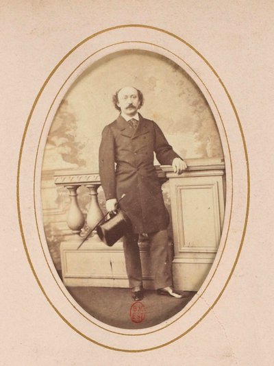 Retrato do compositor Luigi Arditi (1822-1903), Anônimo . Foto Albumina. Coleção Particular de Anonymous Anonymous