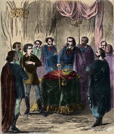 Recepção de um Illuminatus (sociedade secreta) - Reception d