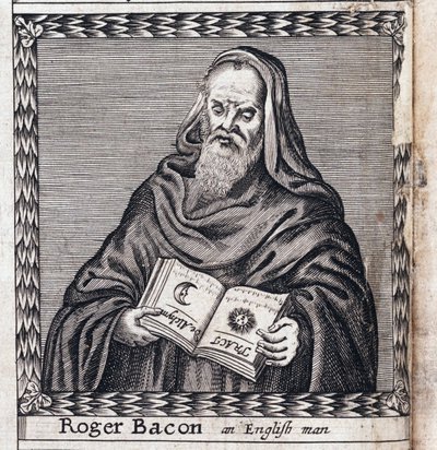 Roger Bacon (1214-1294), apelidado Doutor Mirabilis (Médico Admirável) - Obra anónima, gravura de Anonymous Anonymous