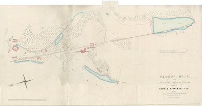 Talke - Clough Hall: litografia, nd [1751-1819] (impressão) de Anonymous Anonymous