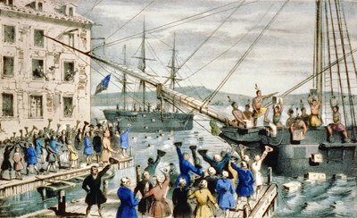 O Boston Tea Party: A Destruição do Chá no Porto de Boston de Anonymous Anonymous
