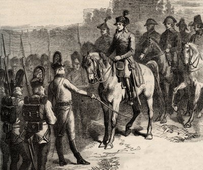 A prisão de Lafayette (Gilbert du Motier, Marquês de La Fayette de Anonymous Anonymous
