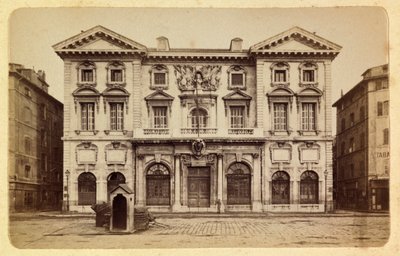A cidade de Marselha e seus arredores por volta de 1885 -1890: a prefeitura, Coleção particular de Anonymous Anonymous