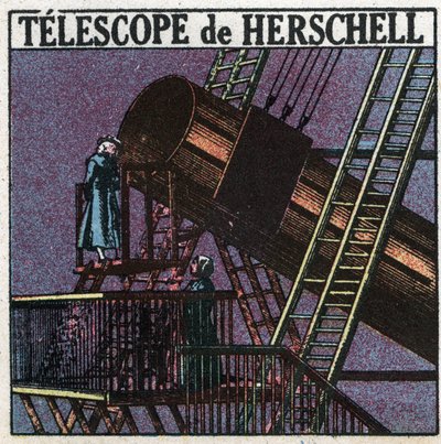 Os primeiros instrumentos ópticos: O telescópio de William Herschel (Friedrich Wilhelm Herschel de Anonymous Anonymous