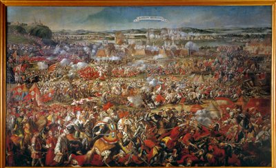 O cerco de Viena em 1683 pela pintura Ottomans Anonymous. Viena do século XVII. Museu Kunsthistorische de Anonymous Anonymous