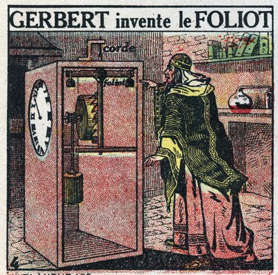 Tempo: o relógio tem peso. Gerbert d