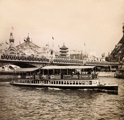 Exposição Universal de 1900 - Exposição Universelle de 1900 em Paris: A Ponte Iena - coleção particular de Anonymous Anonymous