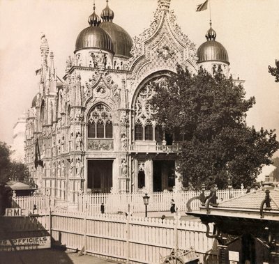 Exposição Universal de 1900 - Exposição Universal de 1900 em Paris: O Pavilhão da Itália - coleção particular de Anonymous Anonymous