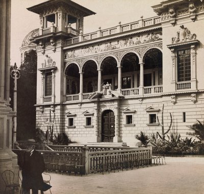 Exposição Universal de 1900 - Exposição Universal de 1900 em Paris: O Pavilhão do Mónaco - colecção privada de Anonymous Anonymous
