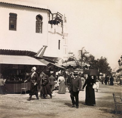 Exposição Universal de 1900 - Exposição Universal de 1900 em Paris: A rua do Cairo - coleção particular de Anonymous Anonymous