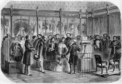 Visita de Sophie de Württemberg (1818-1879), Rainha da Holanda, a Paris de Anonymous Anonymous