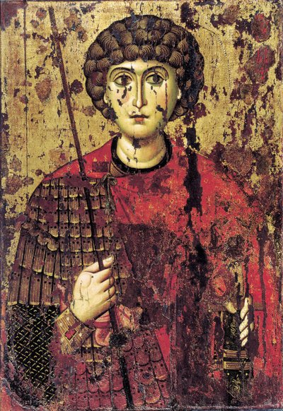 São Jorge, século XII de Anonymous Russian icon painter