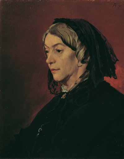 Henriette Feuerbach, a madrasta da artista de Anselm Feuerbach