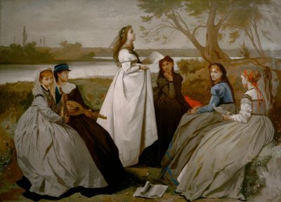 Na primavera de Anselm Feuerbach