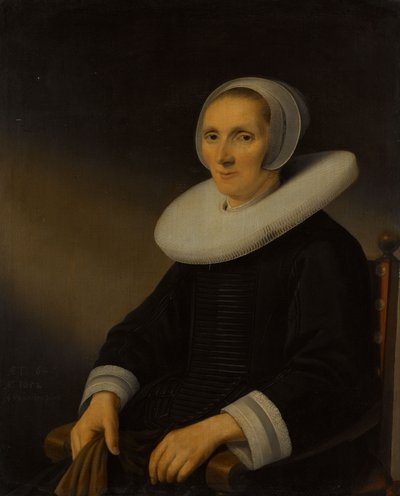 Retrato de uma mulher de Anthonie (1601-73) Palamedesz