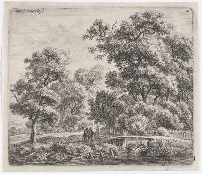 Floresta. de Anthonie Waterloo