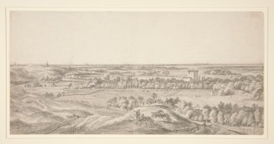 Paisagem: As Dunas perto de Harlem de Anthonie Waterloo