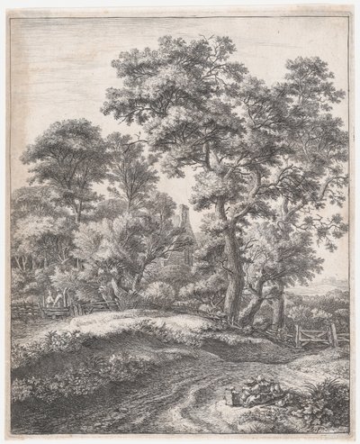 Floresta. de Anthonie Waterloo