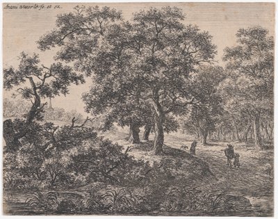As Três Árvores, século XVII. de Anthonie Waterloo