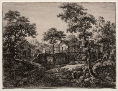 Doze paisagens (H.95-106): The Gateway de Anthonie Waterloo