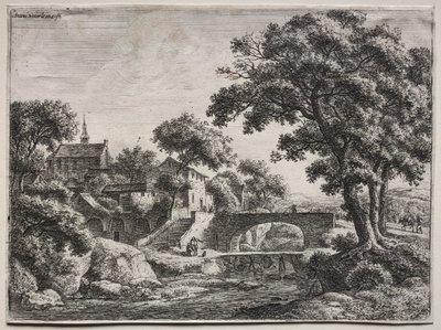 Doze paisagens (H.95-106): As Duas Pontes de Anthonie Waterloo