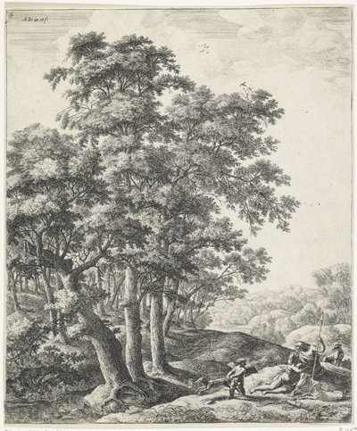 Vênus e Adônis de Anthonie Waterloo