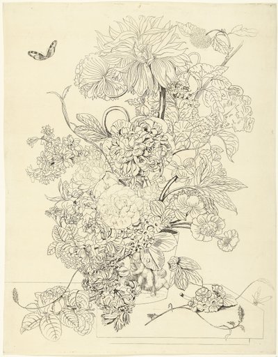 Arranjo de flores de Anthonie van den Bos