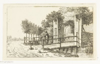 Cerca da pousada Het Molentje no Amstel de Anthonie van den Bos
