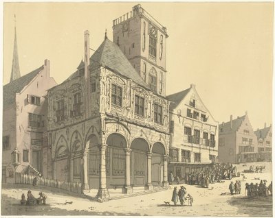 Câmara Municipal Velha de Amesterdão de Anthonie van den Bos