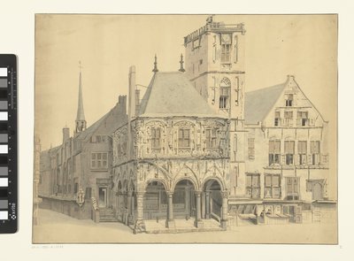 A antiga Câmara Municipal de Amesterdão, 1641 de Anthonie van den Bos