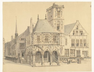 A antiga Câmara Municipal de Amesterdão, 1641 de Anthonie van den Bos